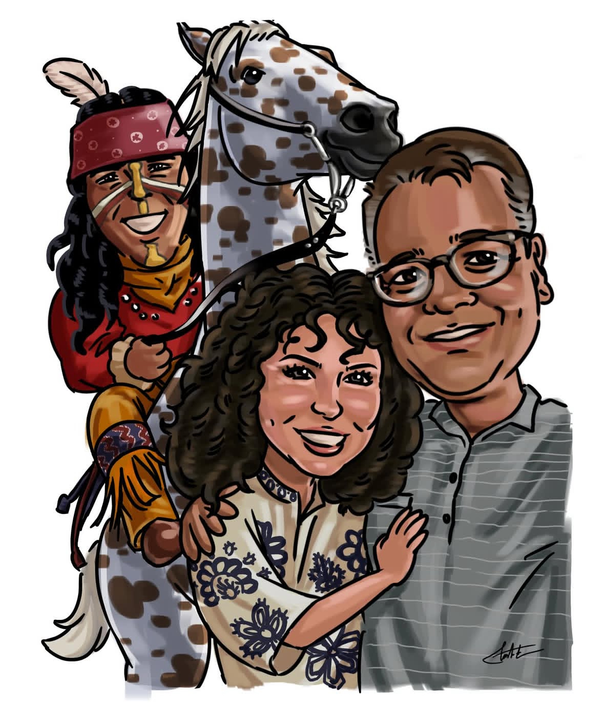 Family Caricature